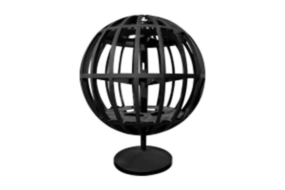 Affichage d'intérieur flexible de P2 P2.5 LED, affichage à LED de sphère de panneau d'affichage