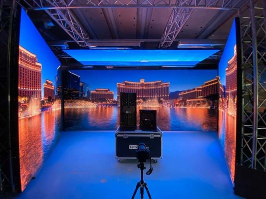 Studios de cinéma virtuels de l'écran 7680hz de la production Xr LED de P1.95 P2.5 P2.6 immersifs 3d