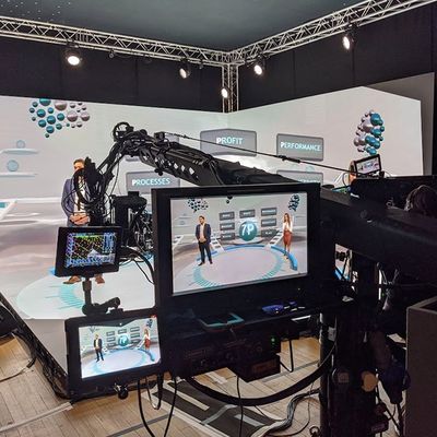 Écran mené par Xr de location d'étape de ROHS, écran de visualisation mené par danse