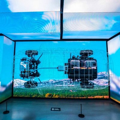 mur vidéo P1.57 P1.87 P2 incurvé par Immersive LED de 3840hz 3D virtuel