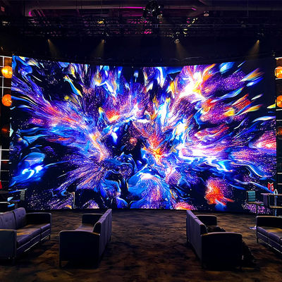 Affichage à LED immersif d'intérieur à haute régénération 3840hz P1.57 P1.87 P2.5