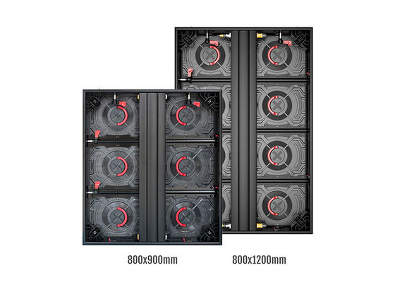 P10mm extérieur a fixé l'affichage à LED en aluminium imperméable de Cabinet de l'installation 800x1200mm pour l'affichage mené par rue extérieure