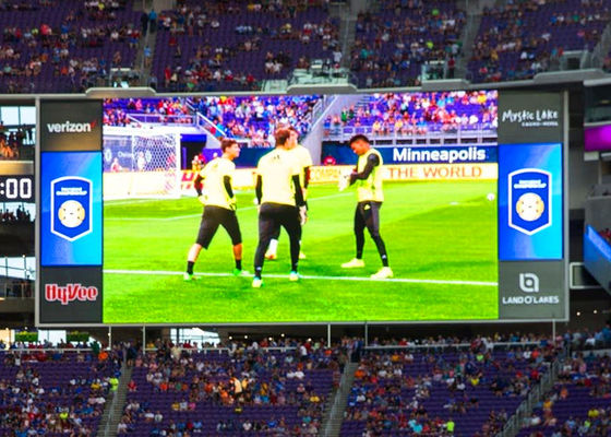 Plein P4 extérieur imperméable P5 P6 P8 P10 grand écran de visualisation mené extérieur avec mouler sous pression le Cabinet en aluminium