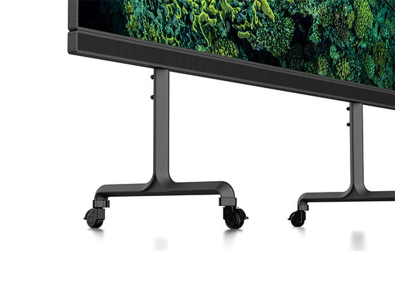 2023 nouvel écran de visualisation mené tout-en-un mené intelligent interactif polychrome ultra mince de la machine P1.56 TV de conférence de la conception 4k