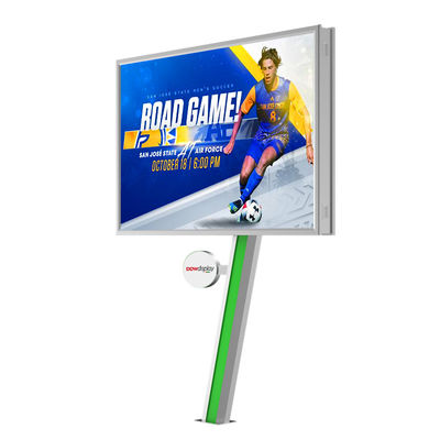 Installation facile 8000nits IP65 P6 panneau d'affichage en acier LED prix panneaux d'affichage en extérieur