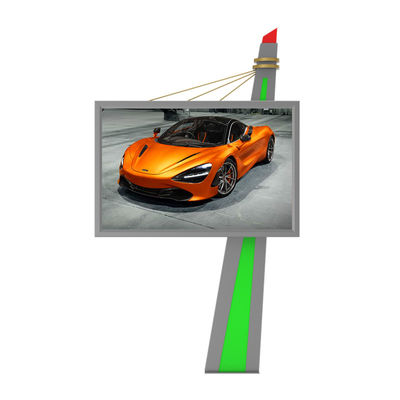 P6 personnalisé écran numérique en acier imperméable IP65 haute luminosité panneau publicitaire extérieur LED