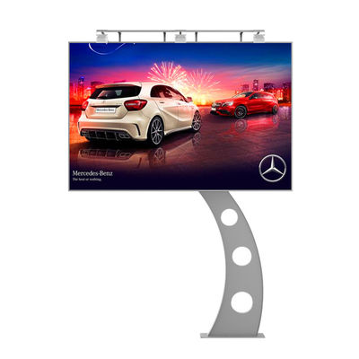 Conception haut de gamme personnalisée IP65 p6 8000nits panneaux d'affichage en acier à LED à vendre panneau d'affichage à LED extérieur