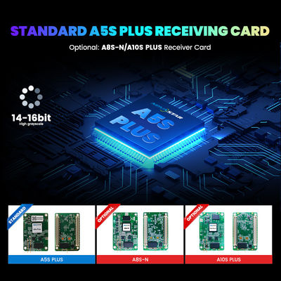 Couleur complète 7680hz imperméable à l'eau 500x500 p1.56 p3.91 p2.6 p2.97 p2.604 p2.976 affichage à LED de la scène vidéo murale