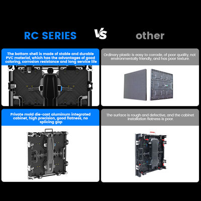 7680Hz P2.976 Affichage vidéo murale pour la scène Concerts d'église Événements Pantalla Location à l'extérieur Intérieur Écran LED à louer