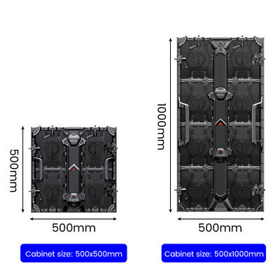 P3.91 Affichage à LED locatif avec fréquence de changement de trame 50/60 Hz et luminosité de 800 cd/m2