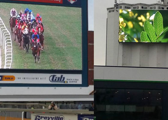 Écran extérieur avant sans couture de l'affichage à LED d'entretien P10 RVB SMD LED