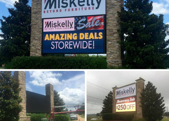 Affichage à LED polychrome extérieur statique du panneau d'affichage P20 d'IP65 RVB LED pour l'école