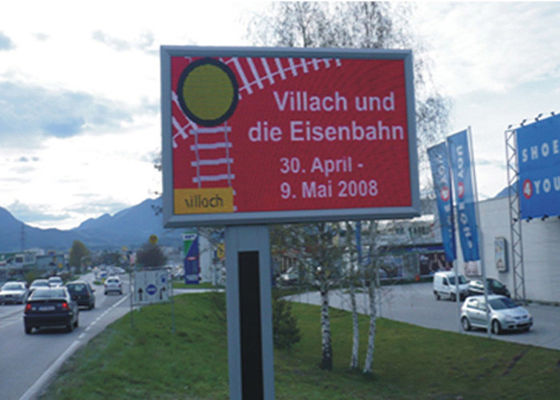 L'affichage à LED Polychrome extérieur lumineux superbe DIP346 P20 avec le balayage statique facile installent