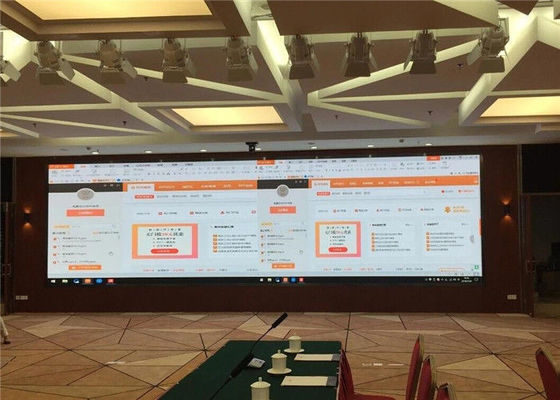 Ultra écran polychrome d'intérieur de l'intense luminosité LED d'affichage à LED de HD P1.923