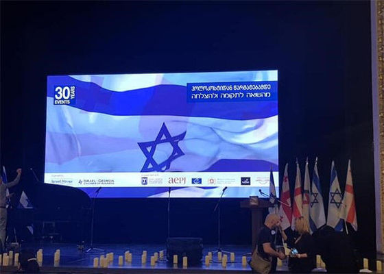 Écran d'intérieur de contexte d'étape de l'éclat LED de lentes de l'affichage 900 de la publicité