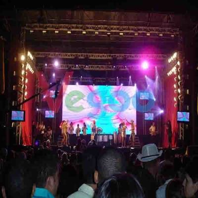 Affichage à LED polychrome d'intérieur 2000nits de P4 IP31 400w