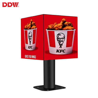 Cube magique mené par P2.5mm fait sur commande d'intérieur, affichage visuel de cube mené par écran