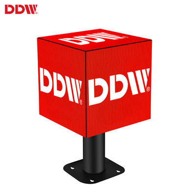 Cube magique mené par P2.5mm fait sur commande d'intérieur, affichage visuel de cube mené par écran