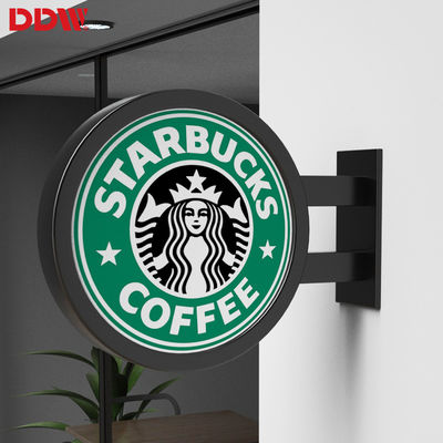 Signe rond extérieur de P4.68 LED, affichage mené circulaire de logo