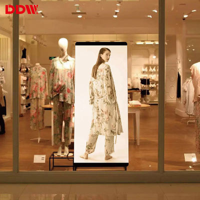 P1.75 P2 P2.5 portatif ultra mince d'intérieur d'écran de miroir de la publicité visuelle de Digital LED