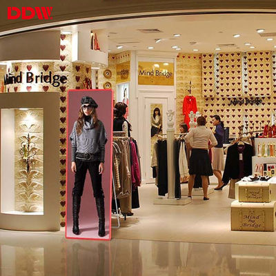 P1.75 P2 P2.5 portatif ultra mince d'intérieur d'écran de miroir de la publicité visuelle de Digital LED