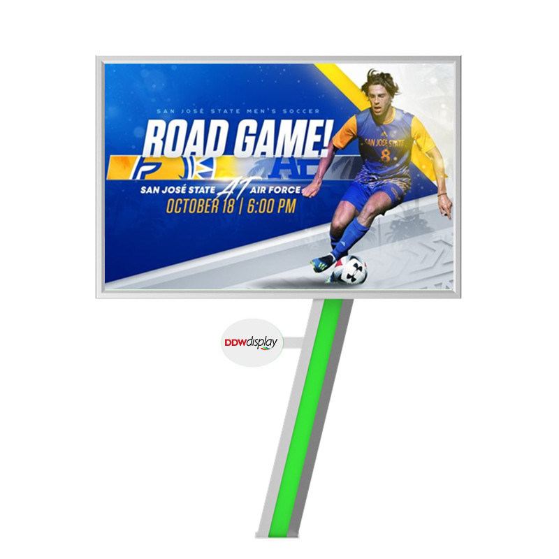 Installation facile 8000nits IP65 P6 panneau d'affichage en acier LED prix panneaux d'affichage en extérieur