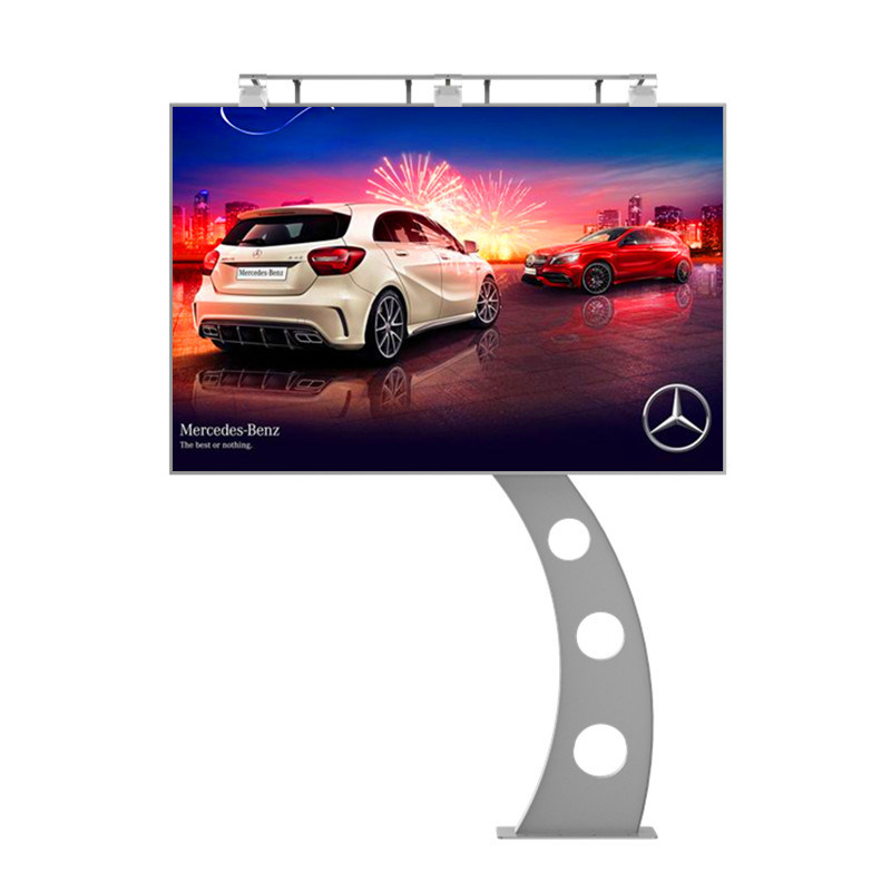 Conception haut de gamme personnalisée IP65 p6 8000nits panneaux d'affichage en acier à LED à vendre panneau d'affichage à LED extérieur